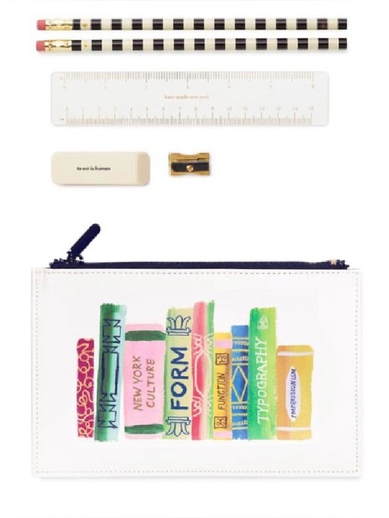 kate spade Accessories - NWT Kate Spade Book Pencil Bag